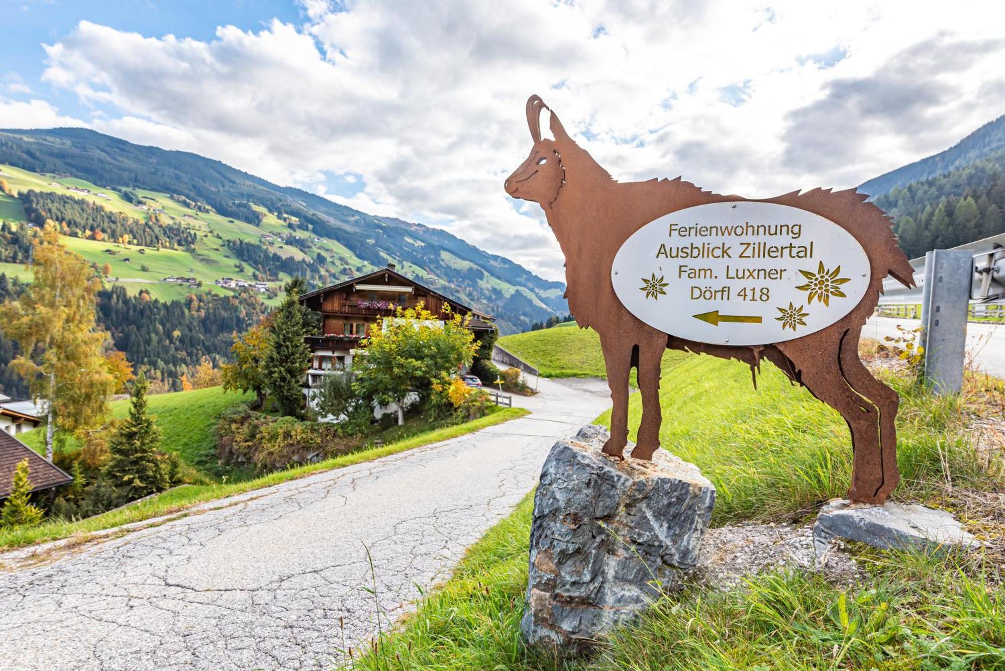 Ausblick Zillertal * Hainzenberg